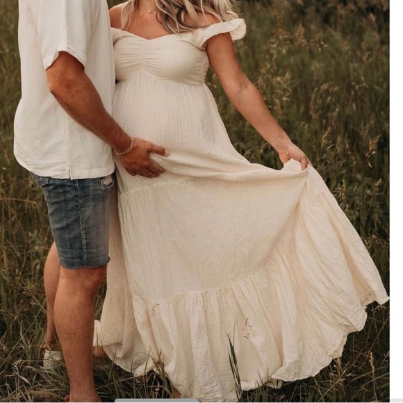 Vintage Etsy Cotton Maxi Dress - Picture 3 of 9